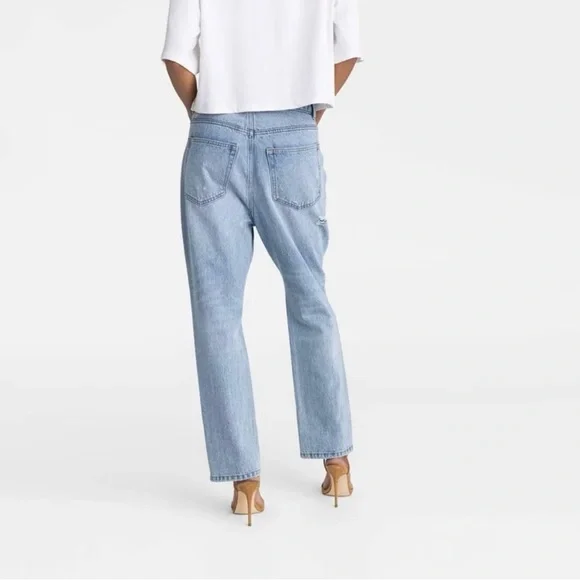 KBB by Kahlana Women's Light Blue Boyfriend 16 sold out online - Picture 3 of 5